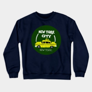 New York City Yellow Cab Crewneck Sweatshirt